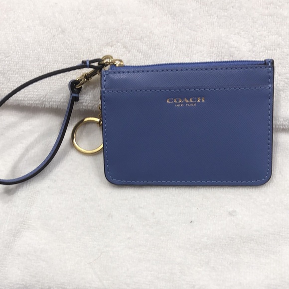 Purple Coach Wristlet - Picture 2 of 3